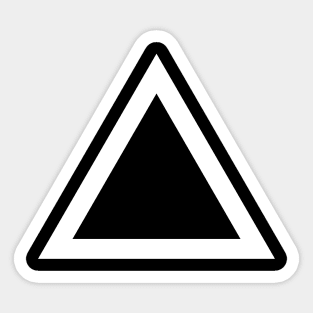 Triangle Sticker